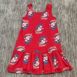 Barbie Red and Blue Graphic Tank Top